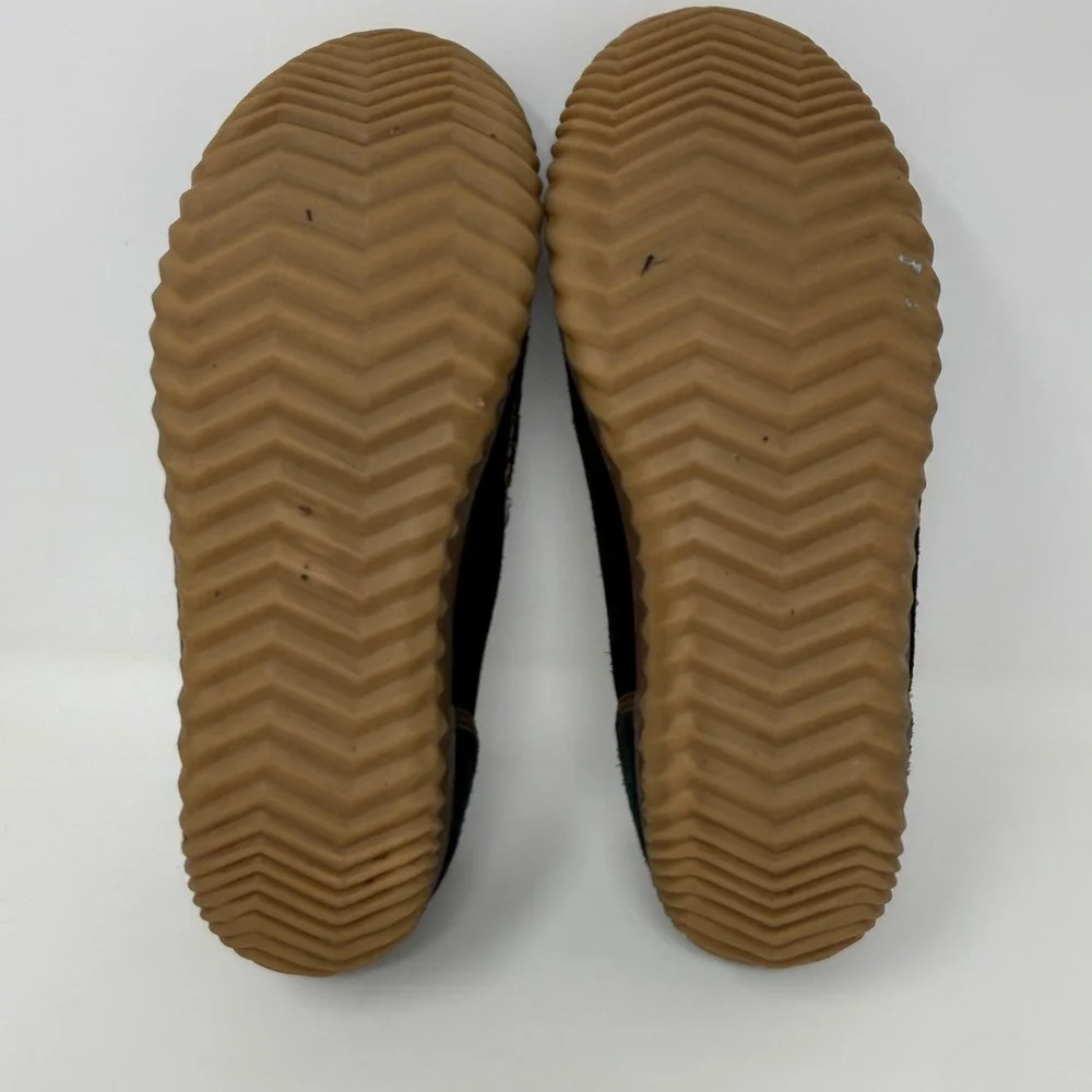 Sorel Dude Moccasins Men's Black Suede Shoes/ Slippers Size 10 NM2025-010